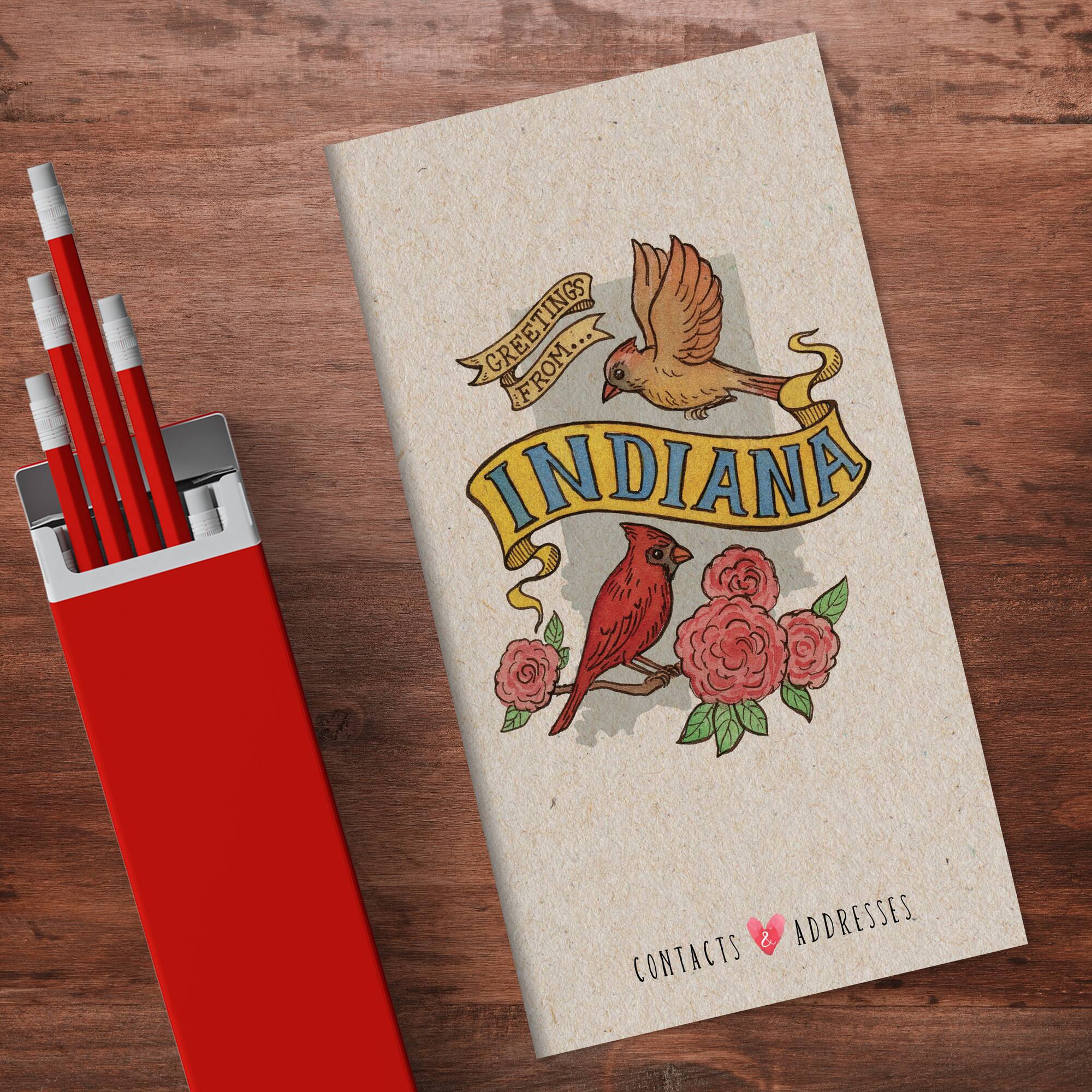 TF Publishing Indiana Address Book